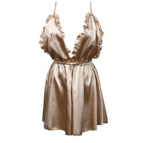 Colorful Strap Bodysuit - Women's Sleepwear Jumpsuit