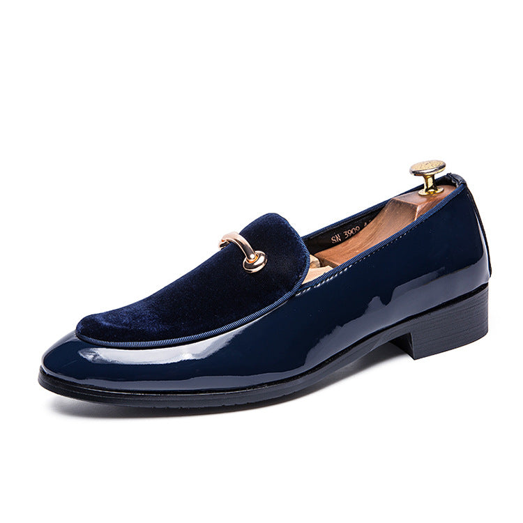 Men's Slip-On Oxford Shoes - Classic English Style