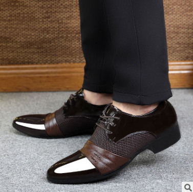 Men's Fashion Business Leather Dress Shoes