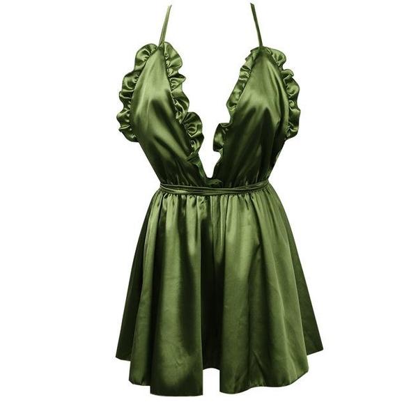 Colorful Strap Bodysuit - Women's Sleepwear Jumpsuit