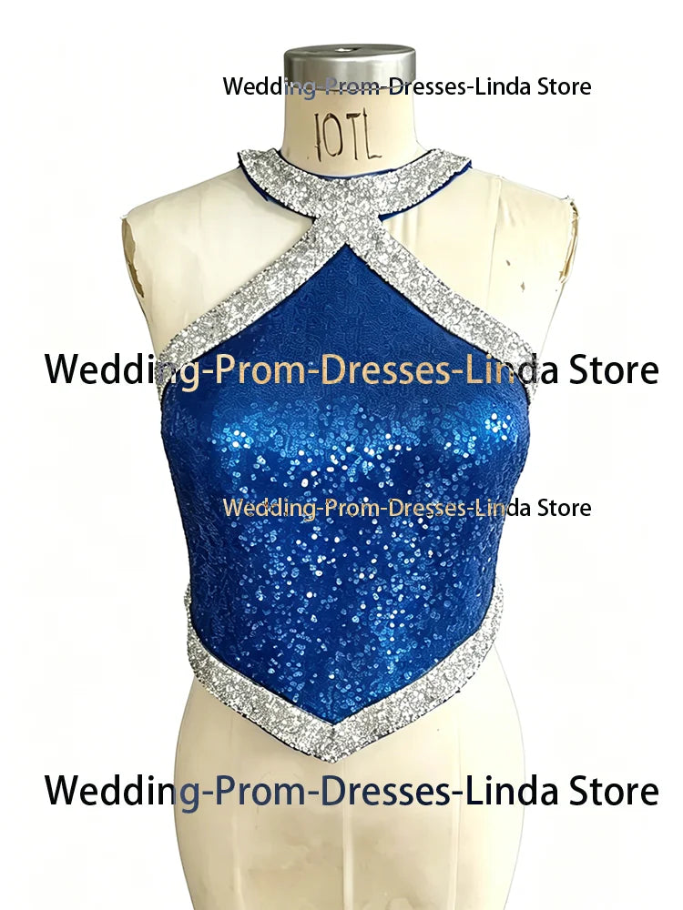 Cute Blue Celebrity Dresses