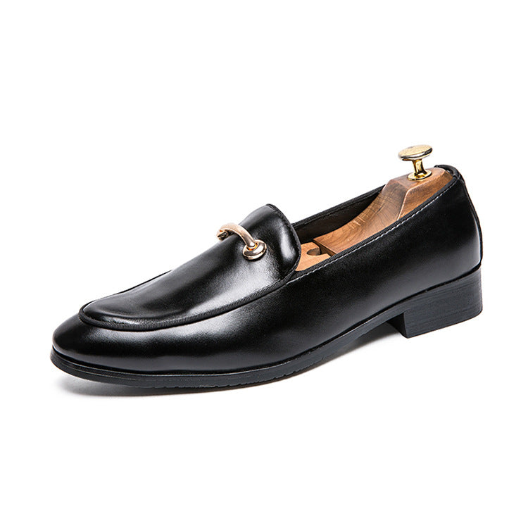 Men's Slip-On Oxford Shoes - Classic English Style