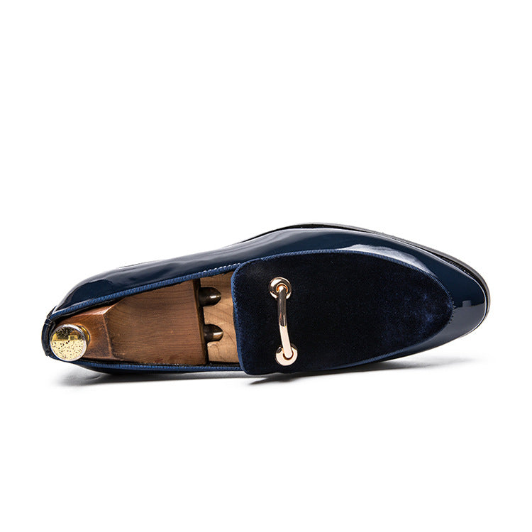 Men's Slip-On Oxford Shoes - Classic English Style